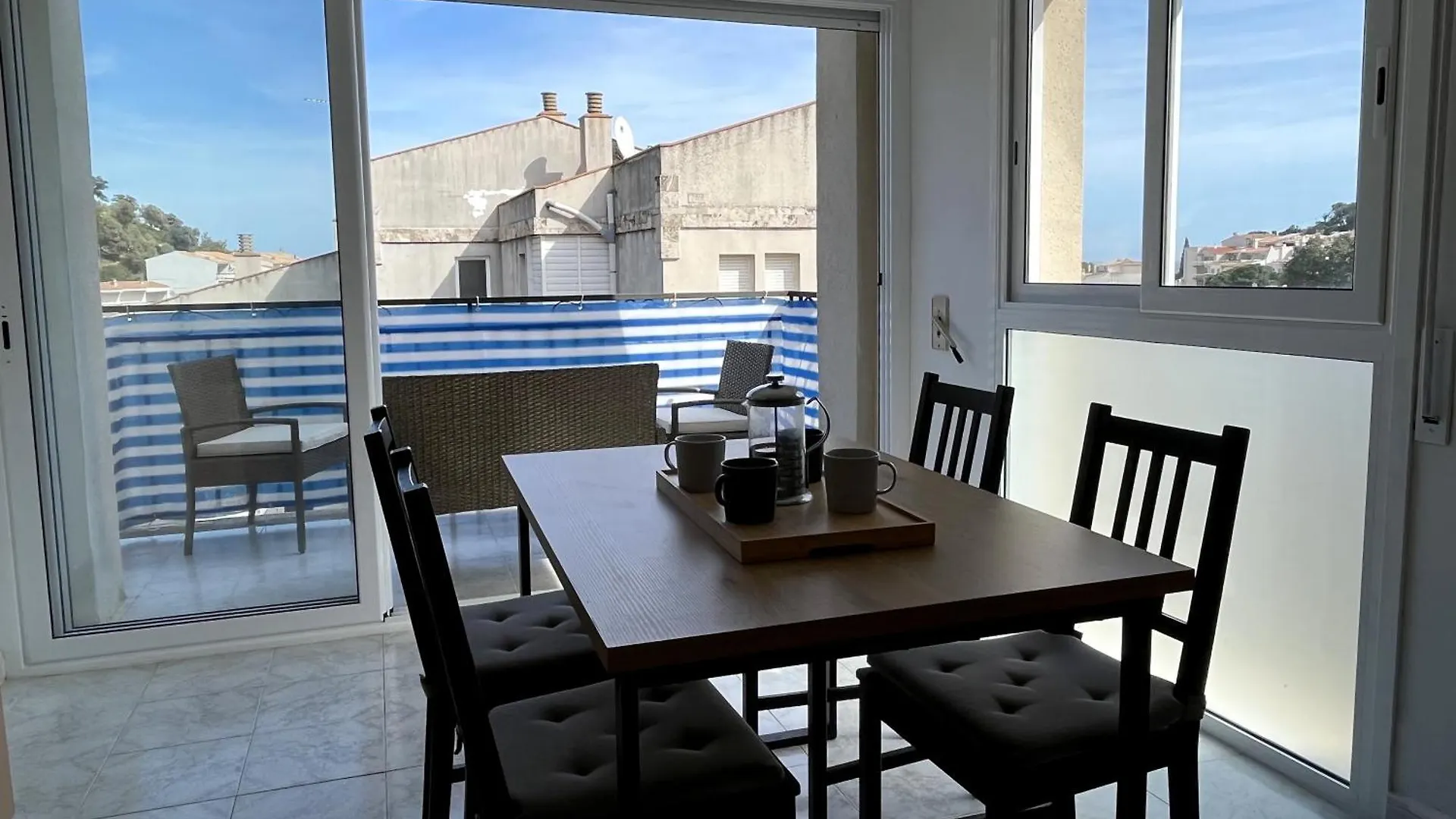 Ma Terrasse Sur La Plage - Holiday Apartment توسا ذي مار إسبانيا
